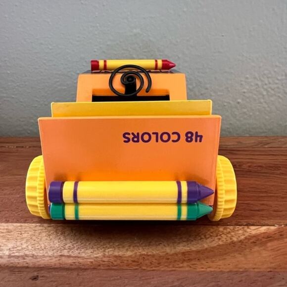 RARE 1999 Playmates Crayons Multicolor Wind Up Toy Car - Picture 4 of 6
